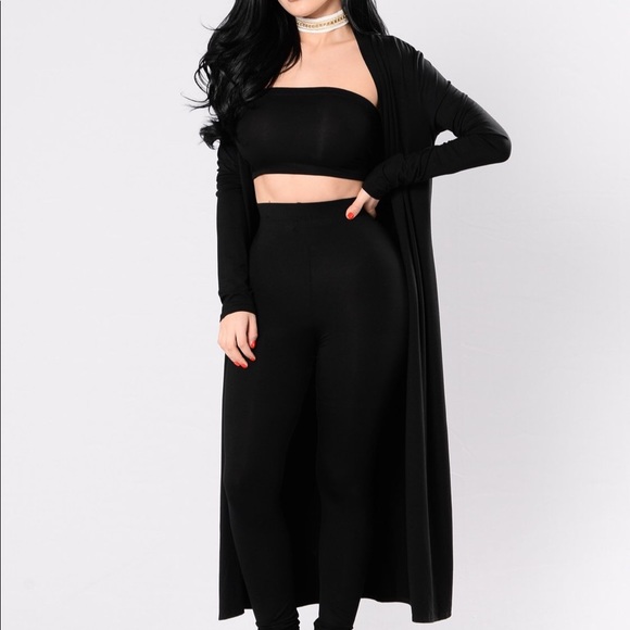 Fashion Nova Sweaters Fashion Nova Black Lovely Cardigan Poshmark
